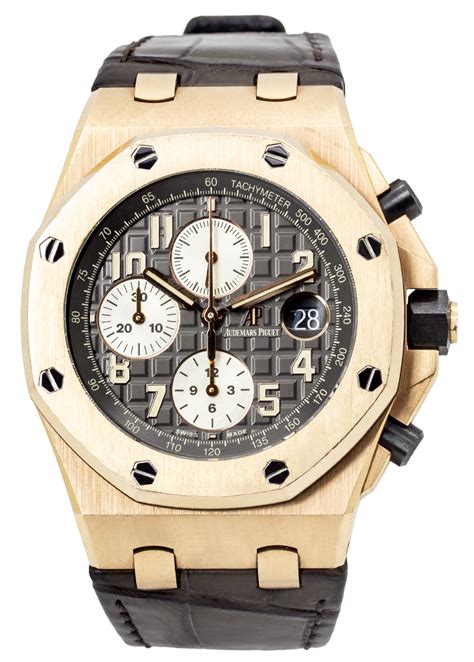 original audemars piguet royal oak offshore chronograph rose gold 42mm|original royal oak watch.